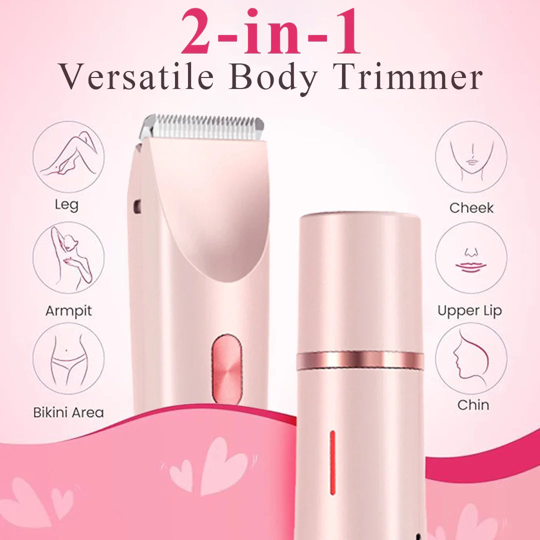 Trimmy™ | 2 in 1 pijnloze bikinilijn trimmer en meer, voor vrouwen