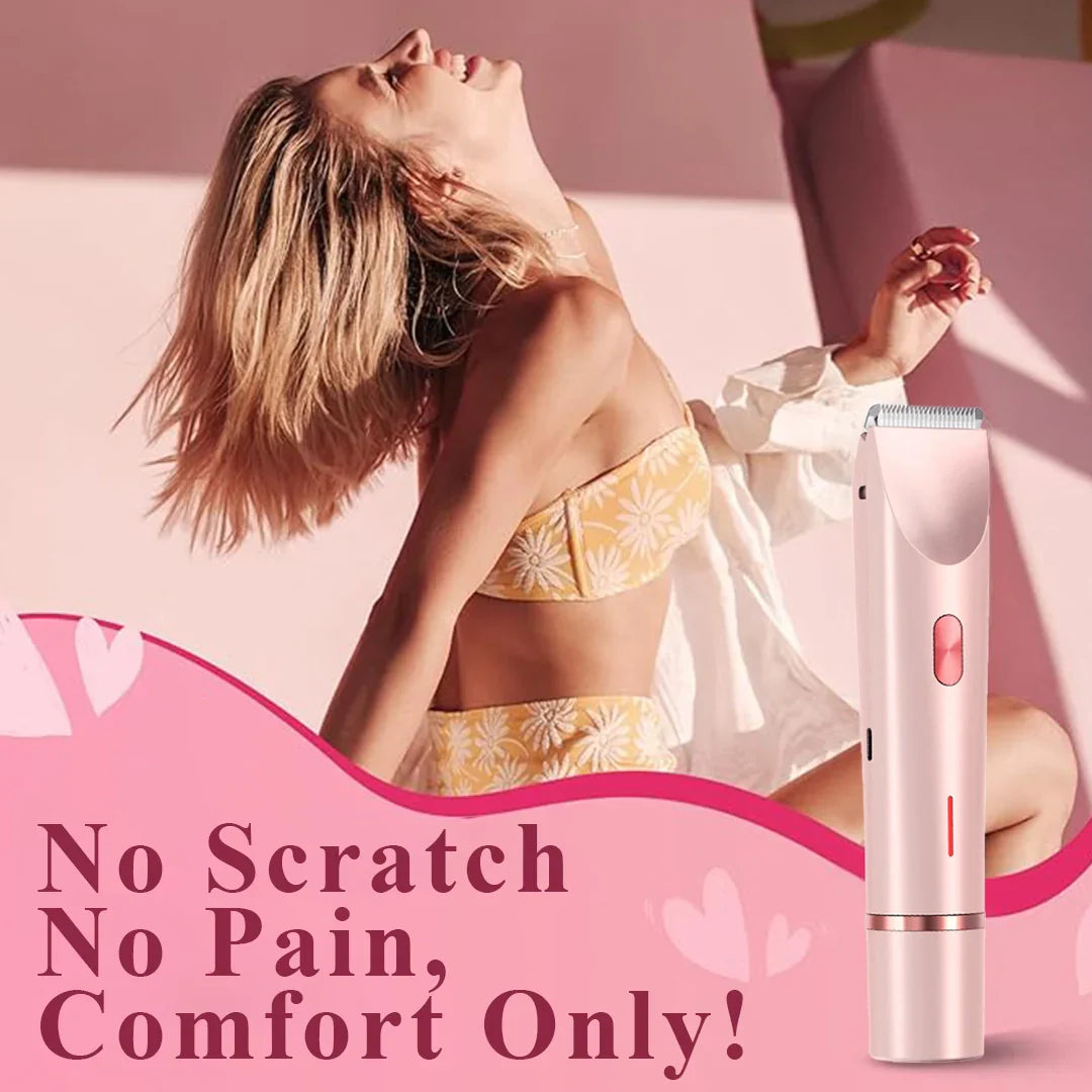Trimmy™ | 2 in 1 pijnloze bikinilijn trimmer en meer, voor vrouwen