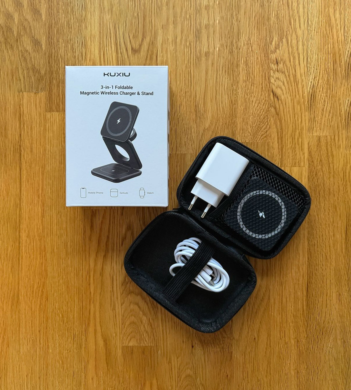X40 3-in-1 MagSafe opvouwbare oplaadstandaard