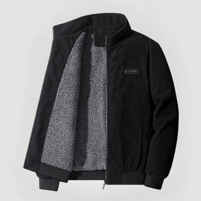 Udo - Corduroy jack met fleece