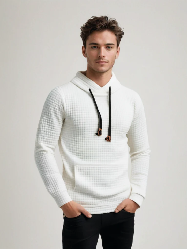 Jurgen | Comfortabele trui met capuchon