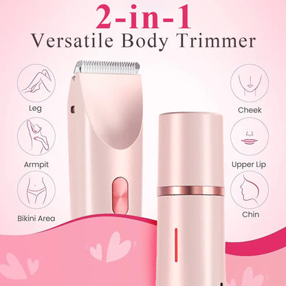 Trimmy™ | 2 in 1 pijnloze bikinilijn trimmer en meer, voor vrouwen
