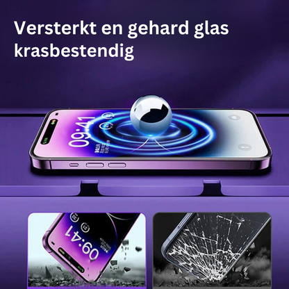 Stof- en Bubbelvrije Screen Protector - iPhone