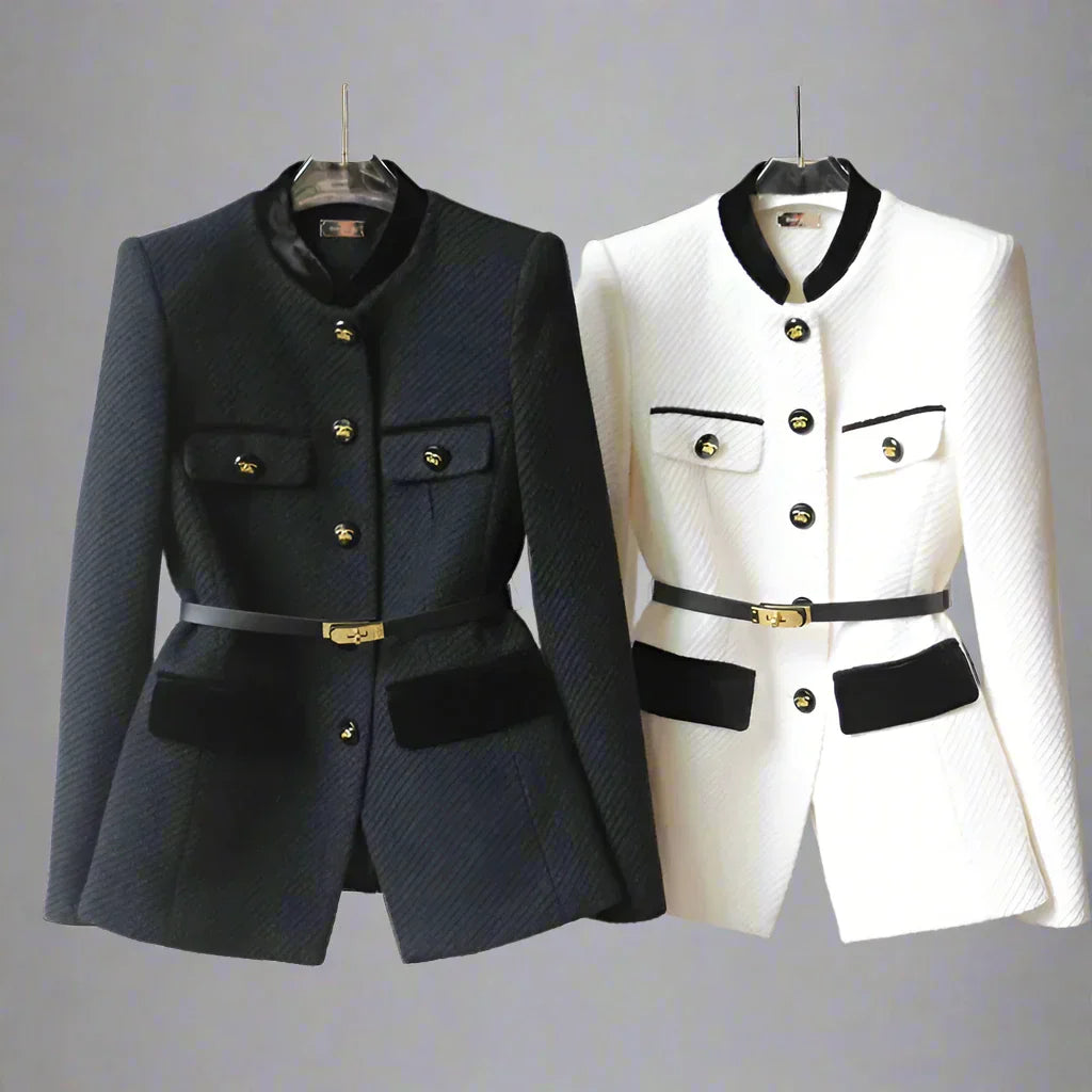 Beatrice | Wollen jas: tijdloze elegantie