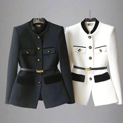 Beatrice | Wollen jas: tijdloze elegantie